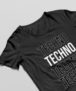 Camiseta Techno 4Times diseño parte frontal para chica vista diseño tu camiseta perfecta