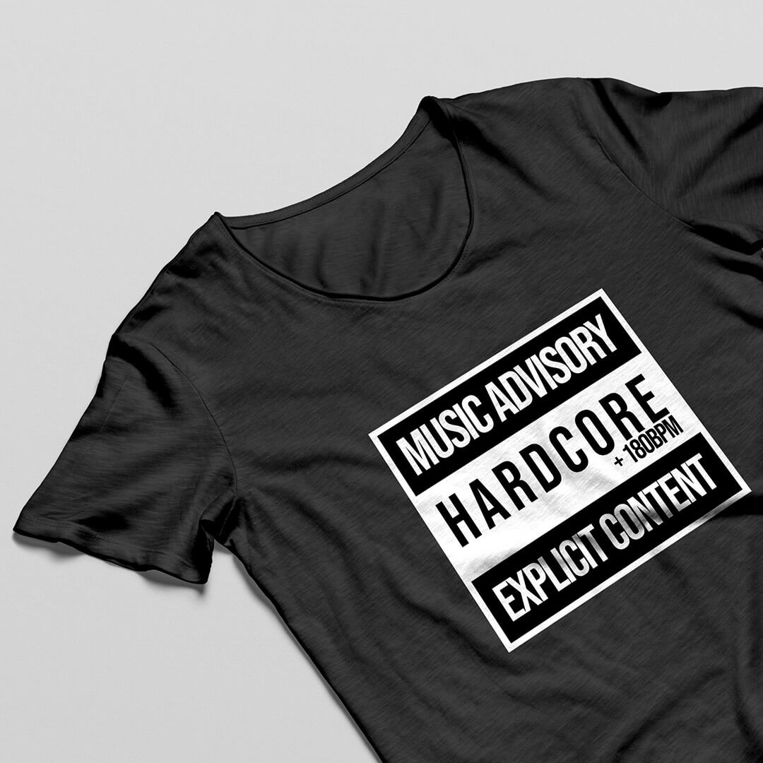 Camiseta Music Advisory Hardcore comprar camiseta hardcore advisory en bearaver